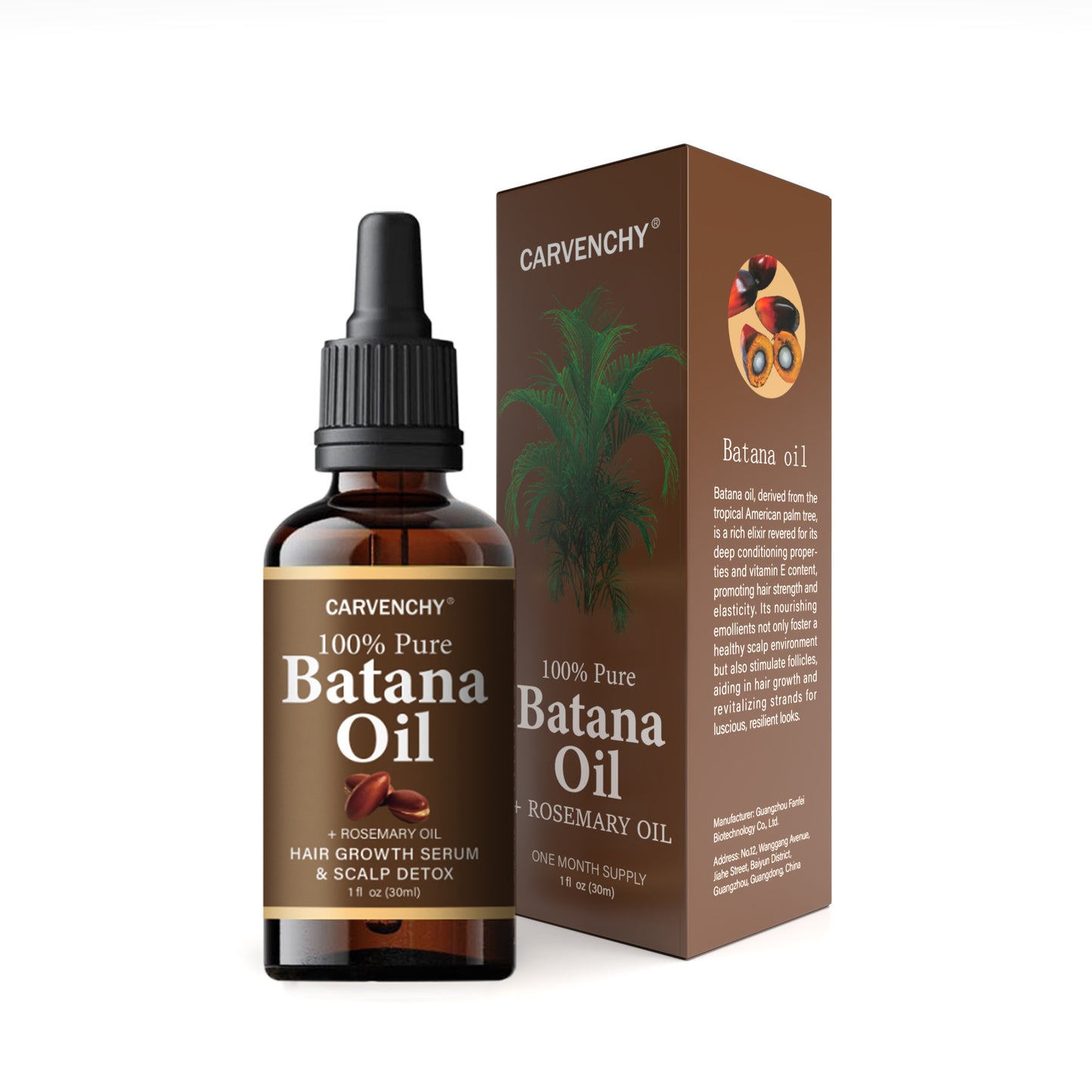 100% Pure Batana Oil + Rosemary oil