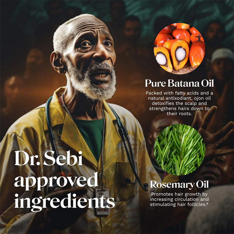 100% Pure Batana Oil + Rosemary oil